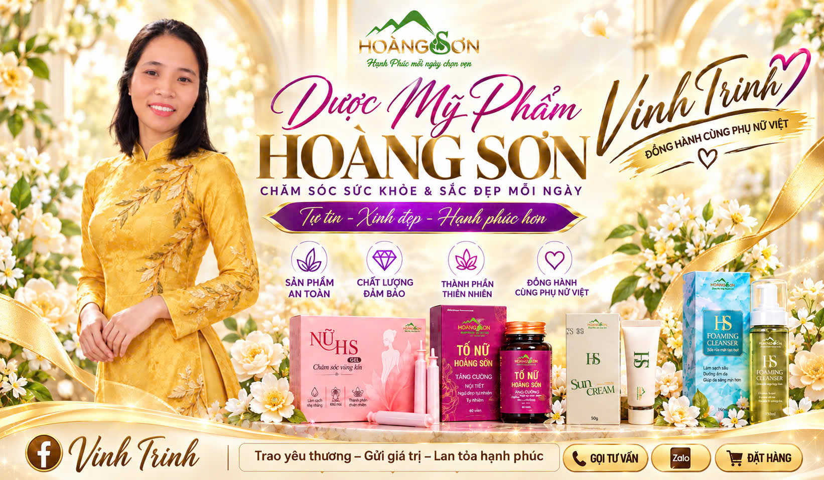 Dược Mỹ Phẩm Hoàng Sơn – Vinh Trịnh